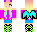 rainbow girl