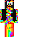 rainbow girl