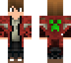 red with cape