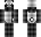 scarfed panda