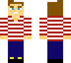 stripes shirt guy