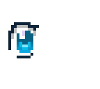 anime eye - blue