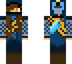 assassin girl blue