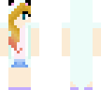 blonde cloak girl
