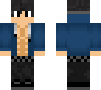 blue hoodie aaron