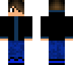 blue hoodie boy