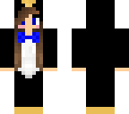 blue penguin girl