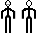 fancy stick figure