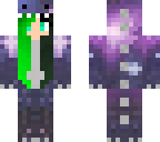 galaxy dino girl  