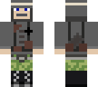 german machine gunner with iron cross