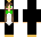green penguin girl