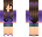 hd purple sweater brunette 2