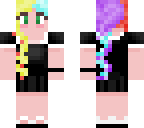 multicolor girl's