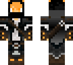 orange assassin with hood