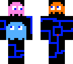pac man and ghosts