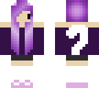 purple and white kitten