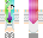 rainbow girl