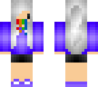 rainbow mouth girl