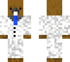 beaver in white