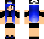 blue girl