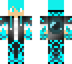 blue hair egg head