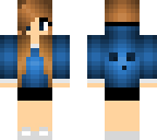 blue slime girl
