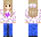 chibi winter girl