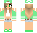 cool green girl