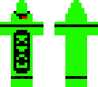 crayon green