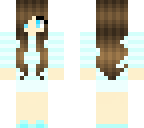 cute blue girl