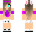 cute purple bunny