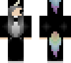 emo unicorn with skin color