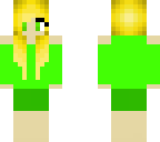 green shirted girl