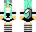 mint girl maid