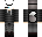 my skin with a blue headset