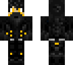 neon cyborg orange