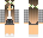 plaid flower girl
