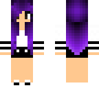 purple shcool girl