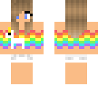rainbow girl