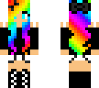 rainbow girl