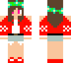 red shirt girl xd