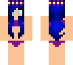 bikini girl with flowers