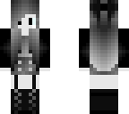 black and white
