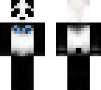 blue bow tie panda