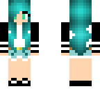 blue girl