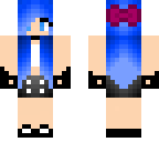 blue girl