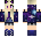 cat girl galaxy hoodie