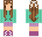 chibi school girl