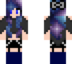 galaxy hair goth
