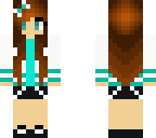 girl with brown hear